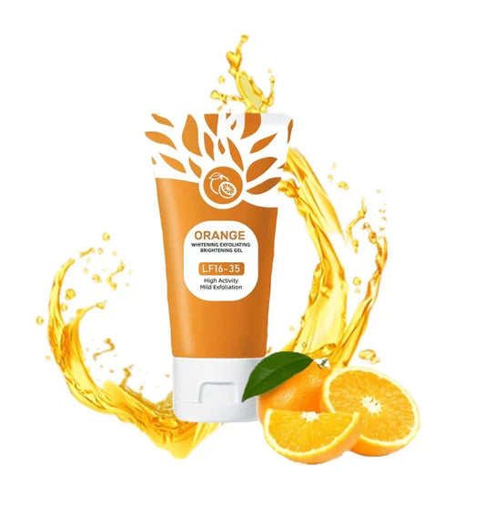 β¨ Dull & Dark Skin? Orange Brightening Gel removes dead skin and gives instant glow π